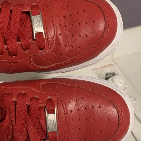 [Size M6] Nike Air Force 1 High SP x Supreme Red 2014 - Picture 5 of 13
